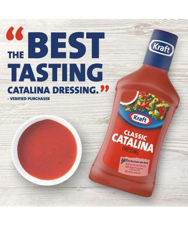 Kraft Classic Catalina Salad Dressing - 16 fl oz Bottle - Buy Online on GoSupps.com