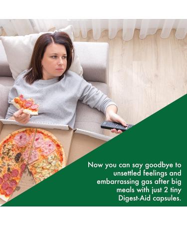 Digest-Aid | Complete Digestive Enzyme Formula with Pre and Probiotic | Digestion & Nutrient Absorption Support | Fast Acting Discomfort Relief | Non-GMO | by Health Thru Nutrition (Pack of 60) - Buy Online on GoSupps.com