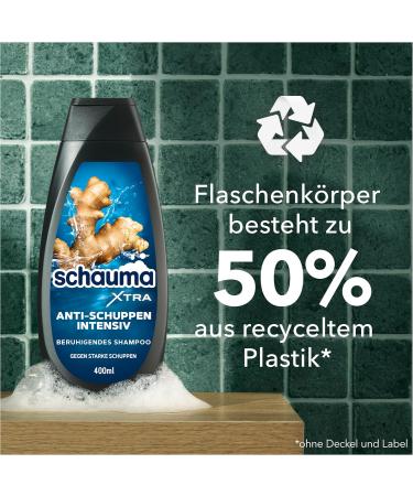  Schauma Schauma Intensive Anti-Dandruff Shampoo (400 ml) shampoo fights severe dandruff from the first application shampoo helps with itchy scalp - Buy Online on GoSupps.com