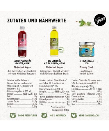 Gepps Delicatessen Gift Set: Favorite Mensch Treats - Spice Salt Vinegar & Organic Olive Oil for Best Friends & Loved Ones - Buy Online on GoSupps.com