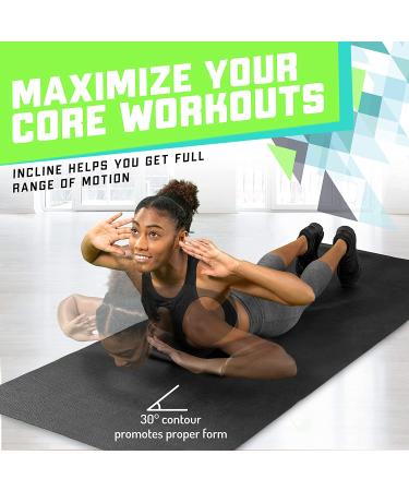 Elite Sportz Equipment Ab Mat - High Density Foam Sit Up Mat for Abs & Back Support - Buy Online on GoSupps.com