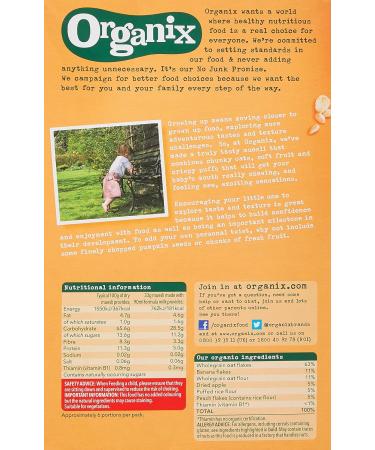 Organix Banana Peach & Apple Muesli - Buy Online on GoSupps.com