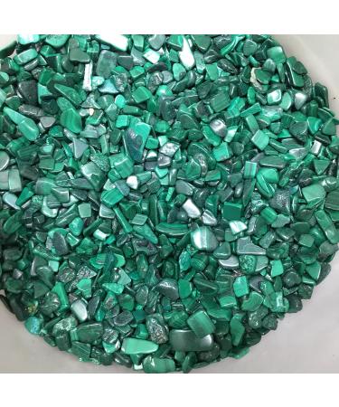 Crystal Rough Natural Crystal Rough Specimen Natural Malachite Gravel Bulk Tumbled Stones CrystalReiki Natural Stones and MineralsStone (Size : 200g) - Buy Online on GoSupps.com