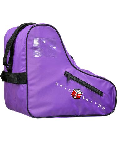 Epic Skates Standard Roller Skate Bag - Purple | One Size - Convenient Storage for Roller Skates - Buy Online on GoSupps.com