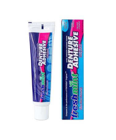 Buy 6 Tubes of Freshmint 2 oz. Zinc-Free Denture Adhesive with Natural Beeswax - Fast International Shipping - Buy Online on GoSupps.com
