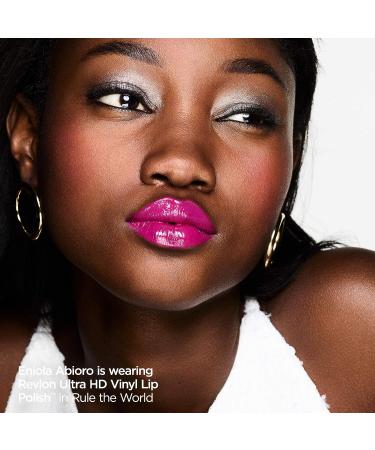 Revlon Ultra HD Vinyl Lip Polish Liquid Lipstick - Birthday Suit Mauve Nude Gloss - Buy Online on GoSupps.com