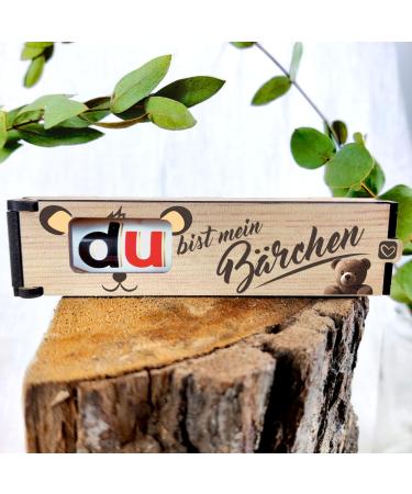 Bear gift - chocolate bar gift box incl. Duplo You are my bear - partner gifts gift for partners gift for friend gift for man friend gift gift husband - Buy Online on GoSupps.com