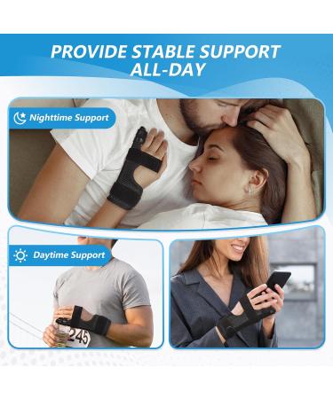 Joingood Adjustable Finger Rail - Small Finger & Wrist Track for Boxer Fractures Tendon Inflammation - Fits Left & Right Hand (M) - Buy Online on GoSupps.com