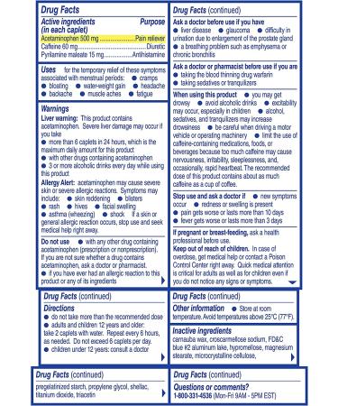 Midol Complete Maximum Strength Caplets - 16 ct - Multi-Symptom Relief - Buy Online on GoSupps.com