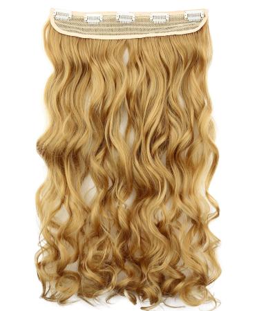 CAISHA 55cm 1 piece CLIP IN EXTENSIONS Sophia hairpiece wavy honey blonde C65-1 honey blonde #27 C65-1