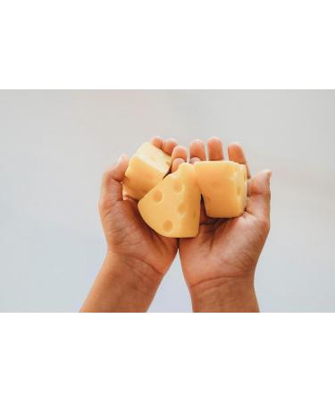 Buy Kids Cheese Shaped Bar Soap - Fun Fruit Scented Hand Soap for Children | Perfect Gifts & Guest Soaps - International Shipping Available - Buy Online on GoSupps.com