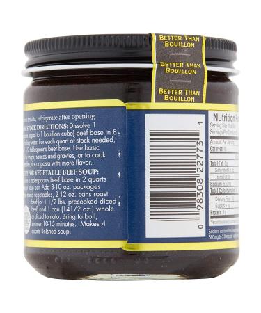 All Natural Reduce Sodium Beef Base 8oz - Buy Online on GoSupps.com