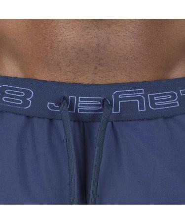 Layer 8 Men's Lightweight Stretch Sweatpants with Pockets - Large Indigo-Delta - Buy Online on GoSupps.com