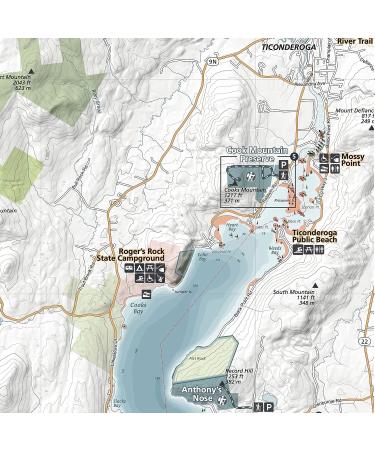 Lake George Boating & Trails Map | Adirondack Lake Hiking Map - Lake George  Paradox Lake  Schroon Lake  Brant Lake and Pharaoh Lake Wilderness Area | Durable  Waterproof & Tear Resistant - Buy Online on GoSupps.com