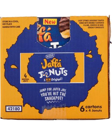 McVitie's Jaffa Cakes Original Jaffa Jonuts 4 Jonuts (Pack of 1) - Buy Online on GoSupps.com