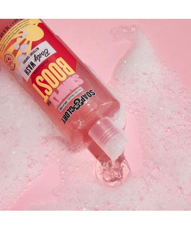 Soap & Glory Uplift Shower Gel | Refreshing Body Wash with Vitamin C & E | Grapefruit & Rhubarb Scent (500ml) - International Shipping Available - Buy Online on GoSupps.com