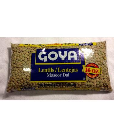 GOYA Dried Lentils, Pinto Beans, Yellow & Green Split Peas - 16oz Variety Pack (4 Pack) | Protein-Rich Legumes for Soups, Dips & Refried Beans - Buy Online on GoSupps.com