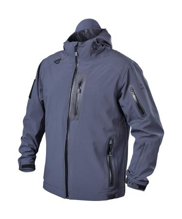BLACKHAWK Men's Tactical Soft Shell Jacket Large Slate