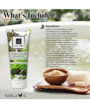 Voyager s Garden Shower Gel - Refreshing Body Wash with Fruits Flowers & Herbs | Naturally Derived Sulfate & Paraben-Free | 6.7 oz Made in USA - Buy Online on GoSupps.com