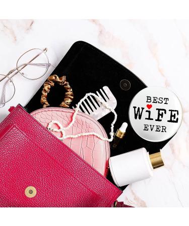 MIRRORVANA Mini Folding LED Compact Mirror 7X Magnification - Perfect Gift for Wife on Birthdays, Mother's Day, Valentine's Day & More - Buy Online on GoSupps.com