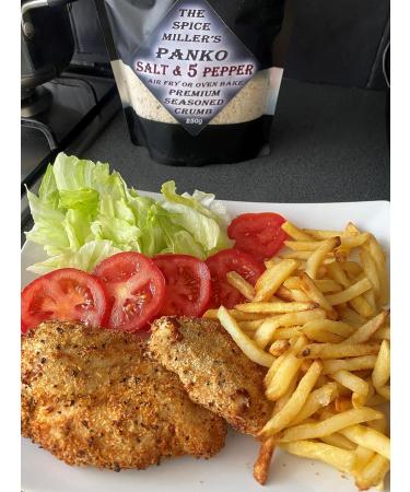 The Spice Miller's Panko 300g Premium Seasoned Japanese Crumb Air Fry or Oven Bake (Salt & 5 Pepper) - Buy Online on GoSupps.com
