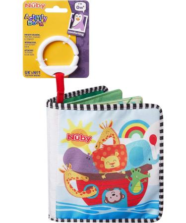 Nuby Baby Activity Book | Tummy Time Learning | 0+ Months - Buy Online on GoSupps.com