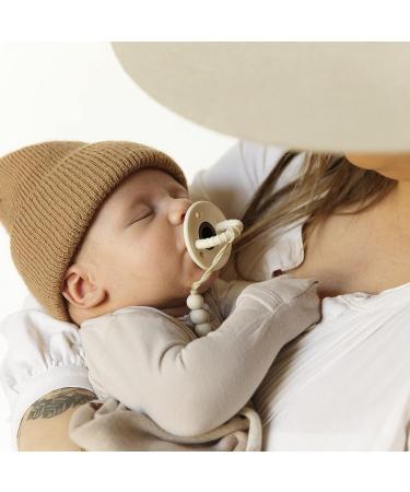 Bleu La La Lulababe Pacifier Clip - 1 Pack (Mocha) | Stylish and Practical Baby Accessory - Buy Online on GoSupps.com
