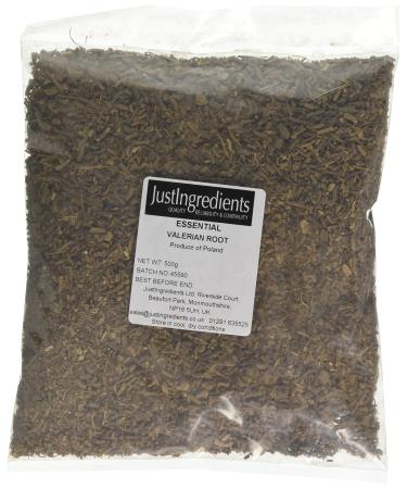 JustIngredients Essentials Valerian Root 500 g 500 g (Pack of 1)