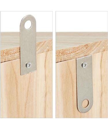 Relaxdays Squirrel Feeder House Feeding Station Box Hanging Wooden HWD: 17.5 x 14 x 25 cm Natural Spruce Wood Brown Pack of 1 - Buy Online on GoSupps.com