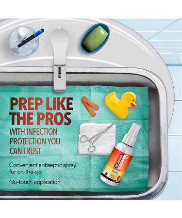 Betadine First Aid Spray 3 oz - Povidone Iodine Antiseptic - No-Sting Formula - Packaging May Vary - Buy Online on GoSupps.com