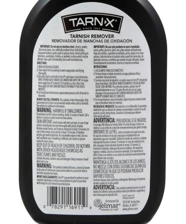 Tarn-X Metal & Silver Tarnish Remover - 12oz Pack of 2 for Sterling Silver Platinum Gold & More | International Shipping - Buy Online on GoSupps.com