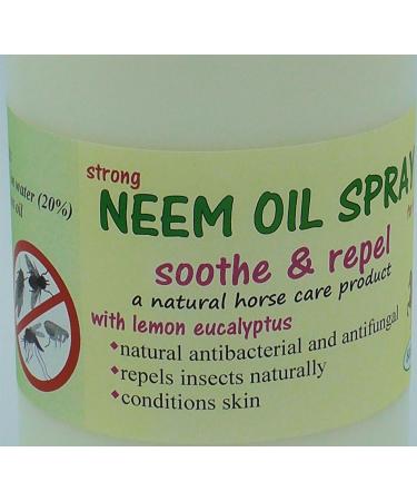 Horseleads Fly & midge Repellent 800ml Neem Oil Spray with Lemon Eucalyptus - Buy Online on GoSupps.com