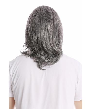 WIG ME UP GFW891-44 Men's Long Straight Grey Wig | Cool Rockstar Style | International Shipping Available - Buy Online on GoSupps.com