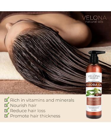 Jojoba Oil 112 oz - 100% Pure Golden Unrefined Cold Pressed | Hexane Free | Moisturizing Face Hair Body Skin Care - Stretch Marks & Cuticles - Buy Online on GoSupps.com