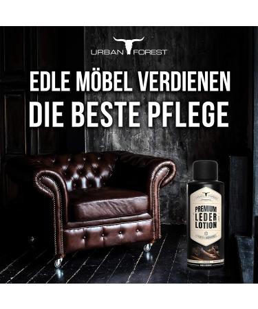 Premium Leather Care Set for Cars Sofas & Equestrian - Clean & Maintain Leather with 3-Piece Kit: Cleaner Balm & Lotion - Buy Online on GoSupps.com