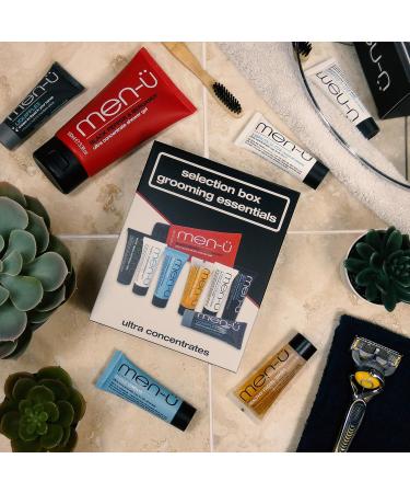 Men-U Selection Box Grooming Essentials | Premium Men's Grooming Kit for International Shipping - Buy Online on GoSupps.com