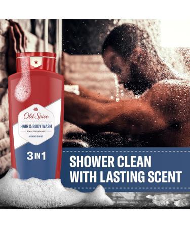 Old Spice Refreshing 2-in-1 Hair & Body Wash Conditioner for Men High Endurance 3X Defense 24/7 Shower Fresh with Lasting Scent Scented 24 oz - Buy Online on GoSupps.com