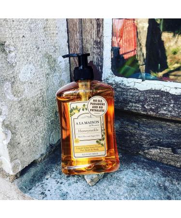 A La Maison French Honeysuckle Liquid Soap 16.9 oz - Buy Online on GoSupps.com