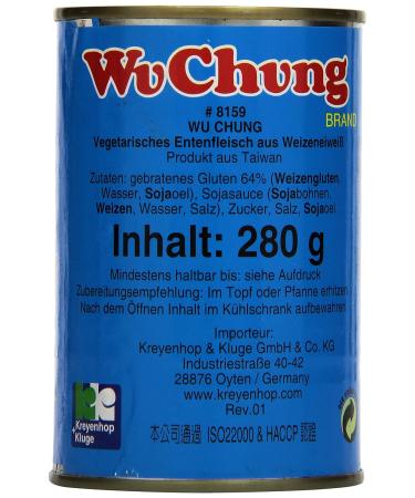 Wu Chung Mock Duck - Vegetarian Pack of 4 (4 x 280g) | International Shipping Available - Buy Online on GoSupps.com