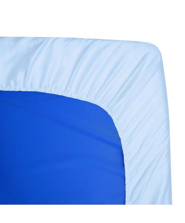 American Baby Company Microfiber Day Care Nap Mat Sheet - Blue - 24 x 48 x 4 - Boys and Girls - 1 Pack - Buy Online on GoSupps.com