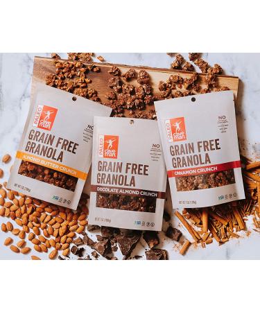 Caveman Foods Grain Free Granola - Almond Butter Crunch 7 oz | Healthy Snack Options - Buy Online on GoSupps.com