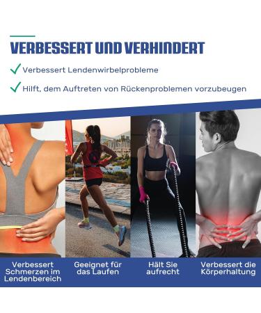 Buy Nativodex XL Black Back Support Belt - Effective Lumbar Spine Stabilization for Pain Relief | Unisex Back Belt with Support Struts - Buy Online on GoSupps.com