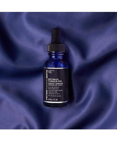 Peter Thomas Roth Retinol Fusion PM Night Serum - 1.5% Microencapsulated Retinol for Fine Lines, Wrinkles, Uneven Skin Tone & Radiance - Buy Online on GoSupps.com