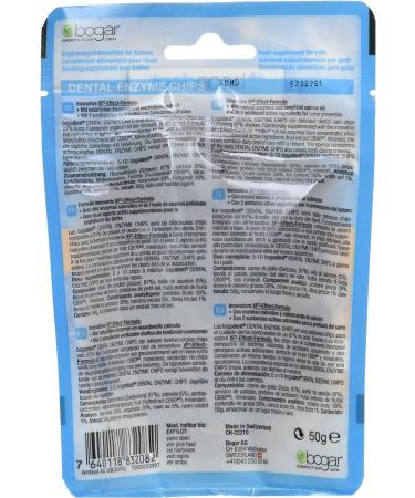 Bogar AG Bogadent Dental Enzyme Chips for Cats 50 g - Buy Online on GoSupps.com