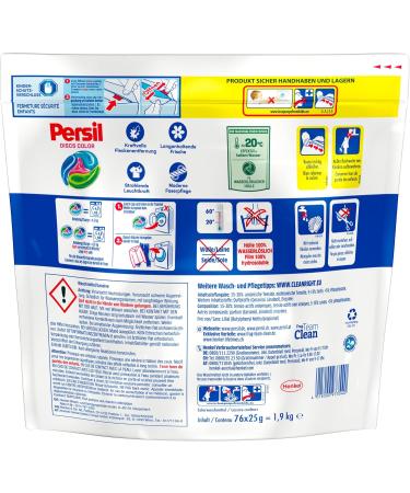 Shop Persil Color 4in1 Discs - 76 Wash Loads 1.9 kg | Best International Shipping - Buy Online on GoSupps.com