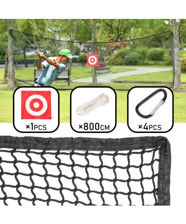 Golf Sports Practice Barrier Net Hitting Nets,Heavy Duty Golf Ball Netting High Impact Practice Barrier Nets Ball Containment for Hitting,Driving and Chipping.Nets 10X10ft/10X15ft/10X20ft/15X15ft - Buy Online on GoSupps.com