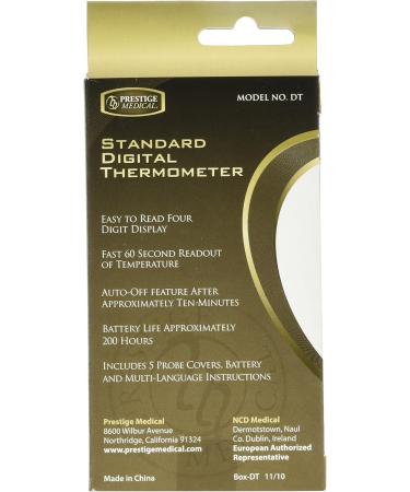 Buy Prestige Medical DT Standard Digital Thermometer - Neon Green | Fast International Shipping - Buy Online on GoSupps.com