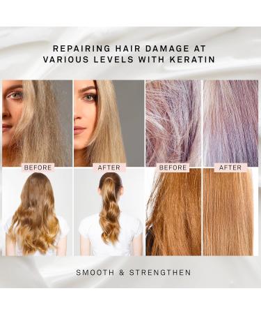 Vegnclever Keratin Hair Mask: Keratin Hair Treatment Mask Deep Conditioning Hair Mask Treatment Hair Deep Conditioner Mask for Damaged Dry Hair Keratin Hair Mask for Fine Curly and Straight Hair - Buy Online on GoSupps.com