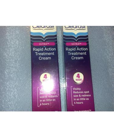  Clearasil Clearasil 2 x Ultra Fast Action Treatment Cream 25ml 4 Hours - Buy Online on GoSupps.com