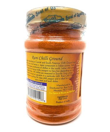 Rani Chilli Powder (Mirchi) Indian Spice 3oz PET Jar - All Natural, Vegan, Gluten Friendly - Pack of 1 - Buy Online on GoSupps.com